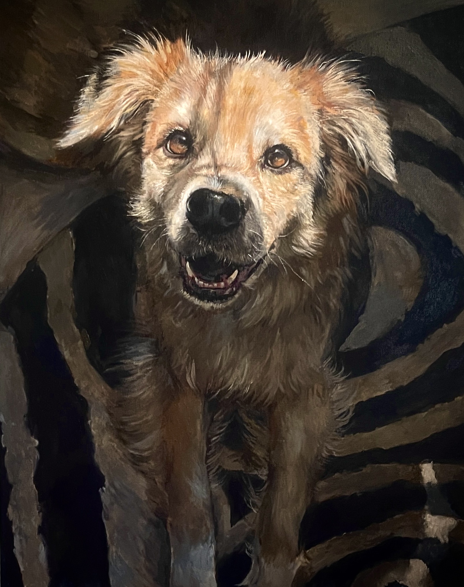 Beam! — oil study