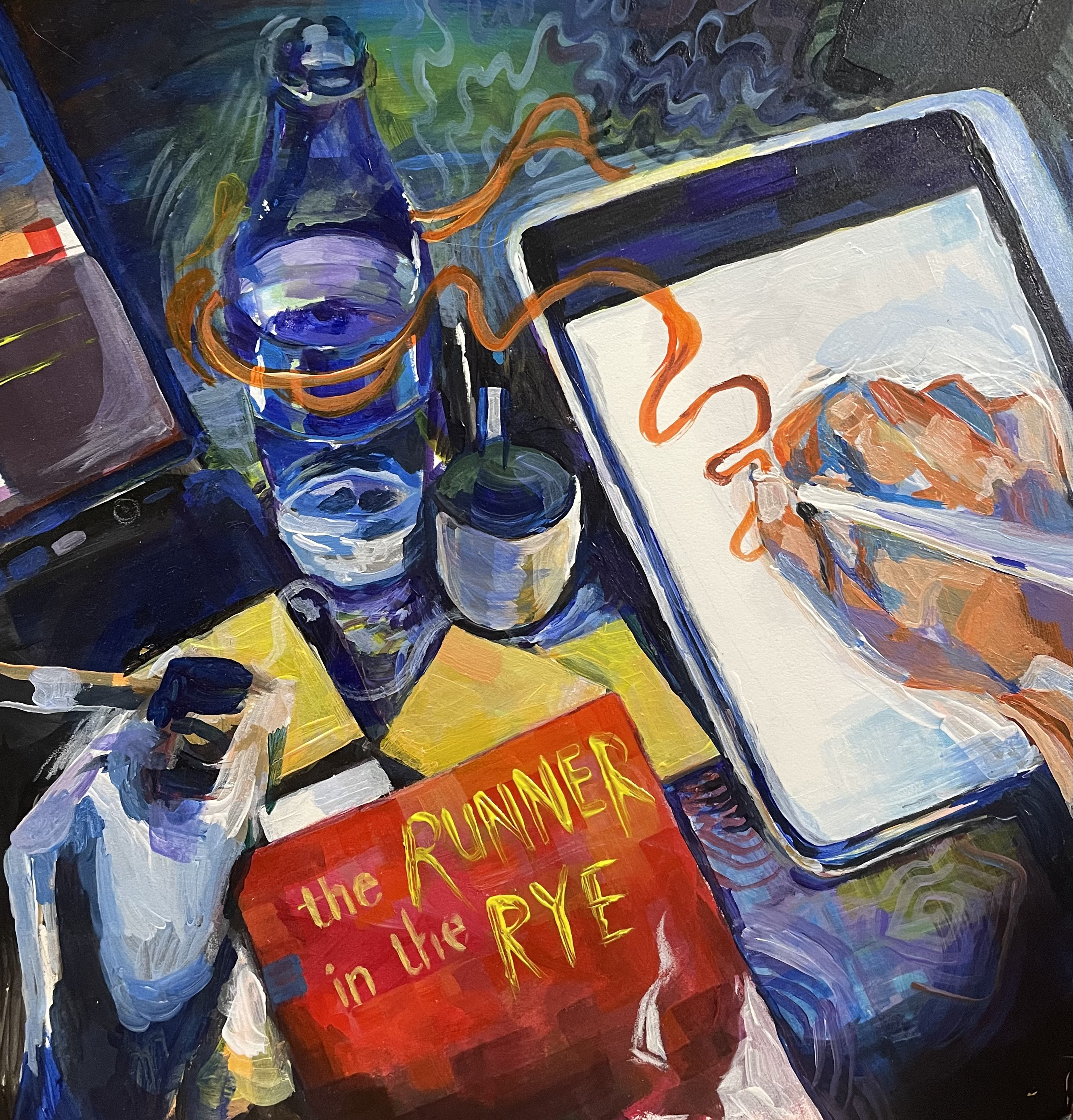 First Person Shooter: a thesis — acrylic