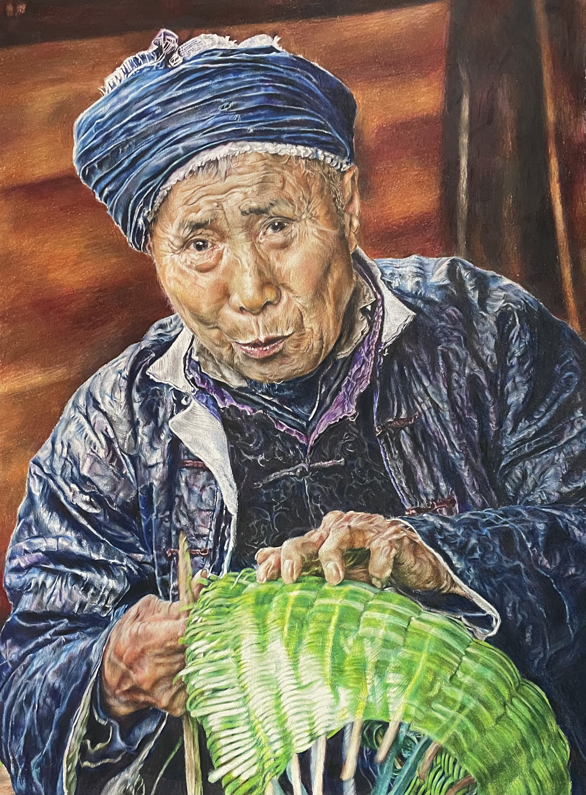 weaverance — colored pencil